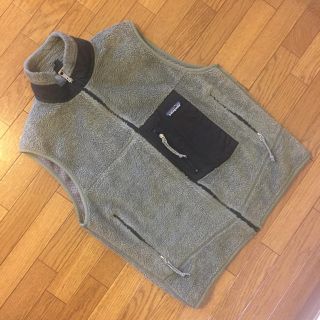 パタゴニア(patagonia)のUSA製 patagoniaパタゴニア レトロXベスト Mモスグリーンカーキ(ベスト)