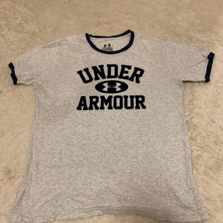 アンダーアーマー(UNDER ARMOUR)のアンダーアーマー　ティシャツ　グレー(Tシャツ/カットソー(半袖/袖なし))