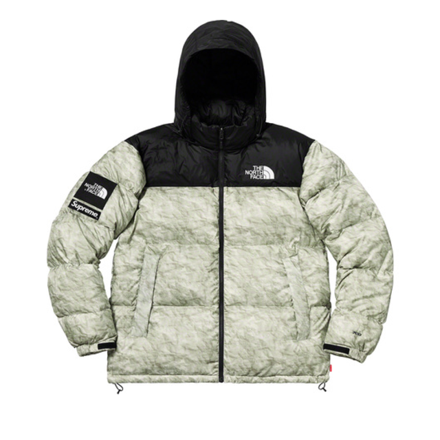 Mサイズ Supreme The North Face Paper Print - ダウンジャケット