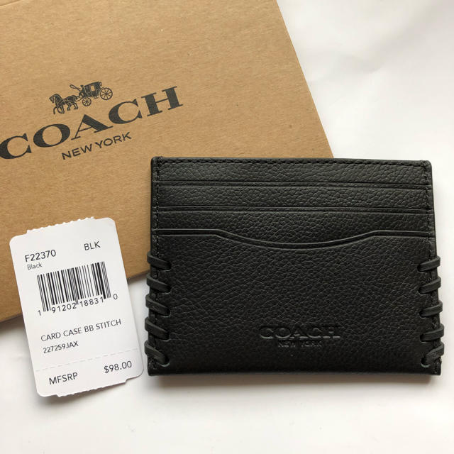 COACH(コーチ)の新品未使用　コーチ　定期入れ　カードケース   メンズのファッション小物(名刺入れ/定期入れ)の商品写真