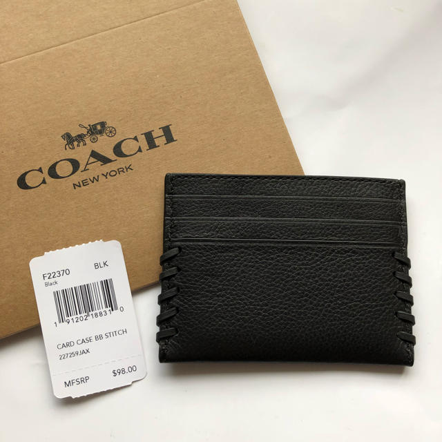 COACH(コーチ)の新品未使用　コーチ　定期入れ　カードケース   メンズのファッション小物(名刺入れ/定期入れ)の商品写真