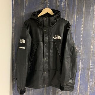 シュプリーム(Supreme)のLeather Mountain Light Jacket マウンパ　ノース(マウンテンパーカー)