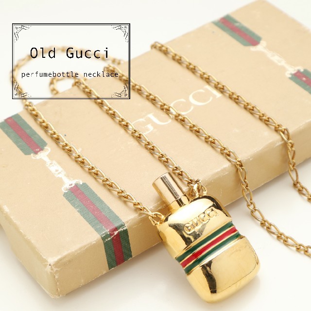 アクセサリー 副業 、 Gucci - OLD GUCCI オールド グッチ 70’s ヴィンテージ ボトル ネックレスの通販 by antique's shop