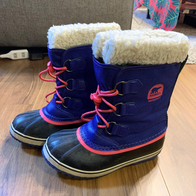 SOREL(ソレル)のソレルsorel キッズ　スノーブーツ　21.0cm キッズ/ベビー/マタニティのキッズ靴/シューズ(15cm~)(ブーツ)の商品写真