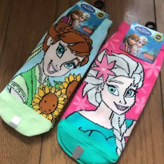 ディズニー(Disney)のアナ雪 靴下セット アナ エルサ  ディズニー アナと雪の女王 新品  ソックス(ソックス)