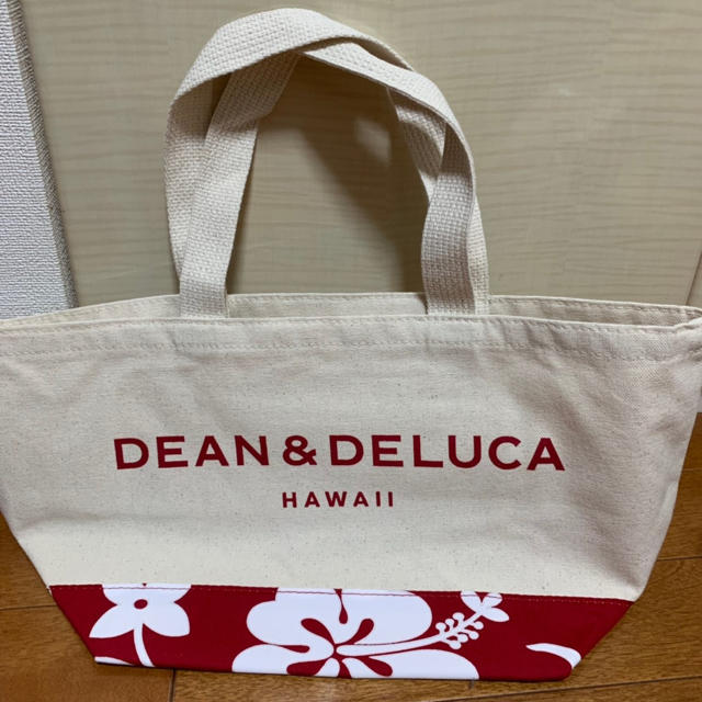 DEAN & DELUCA - DEAN&DELUCA ディーン&デルーカ 赤ハイビスカストート ハワイ限定の通販 by charlotte