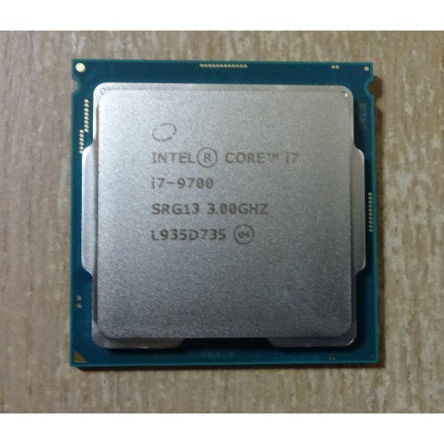 Core i7 9700 動作品