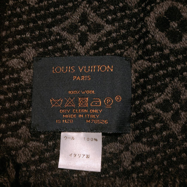 LOUIS VUITTON(ルイヴィトン)のルイヴィトン Louis Vuitton マフラー メンズのファッション小物(マフラー)の商品写真