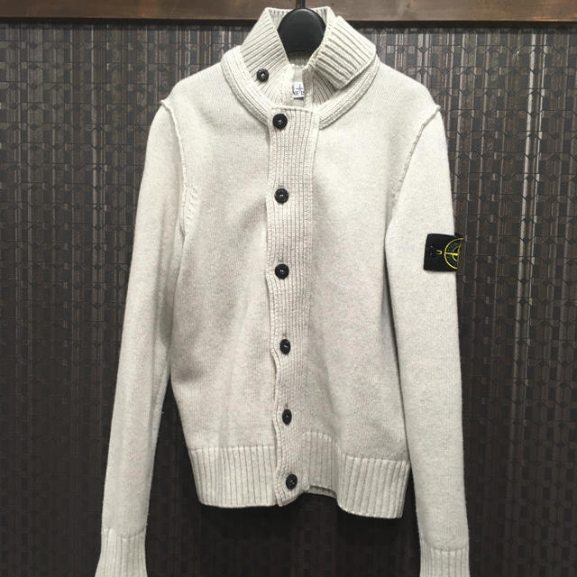 レディースSTONEISLAND ニットパーカー ZIPUP