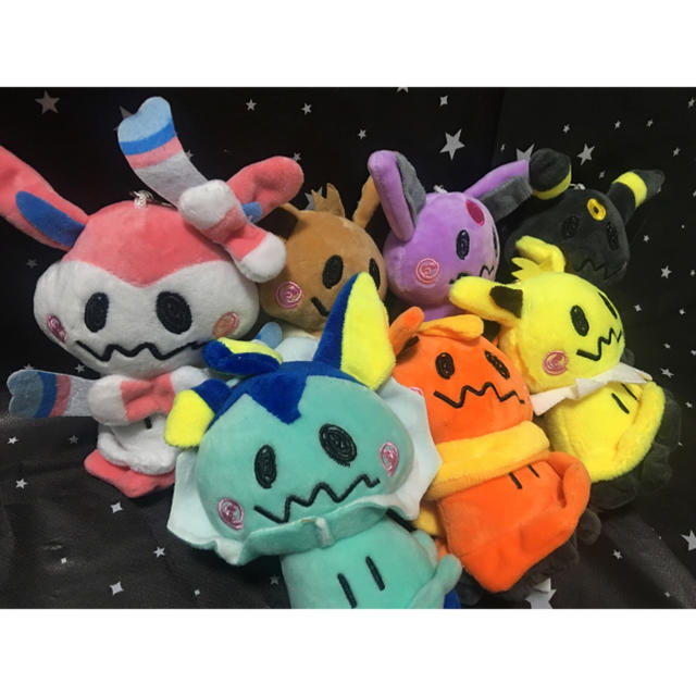 ポケモン ミミッキュなりきりブイズ 7種セット イーブイ ブラッキーニンフィア等の通販 By みみみ S Shop ラクマ