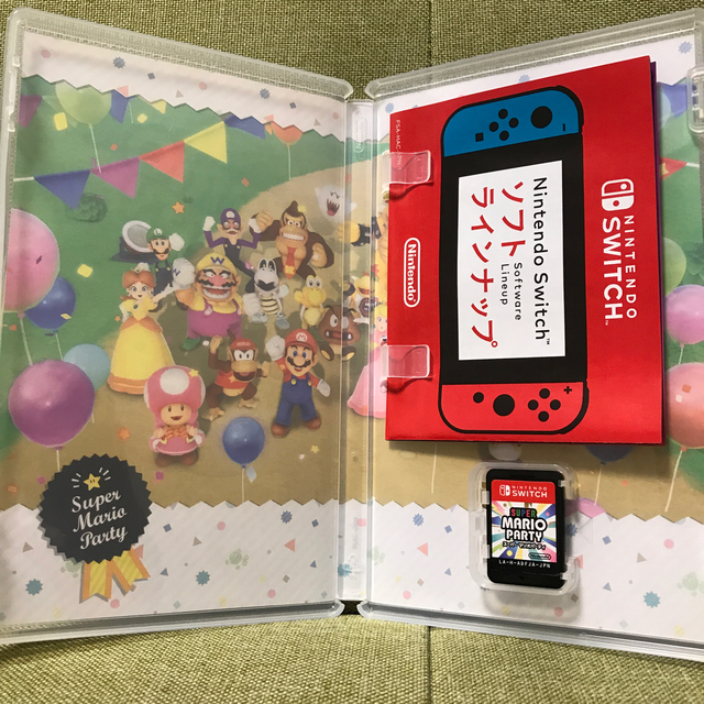 Nintendo Switch(ニンテンドースイッチ)のマリオパーティー エンタメ/ホビーのゲームソフト/ゲーム機本体(携帯用ゲームソフト)の商品写真