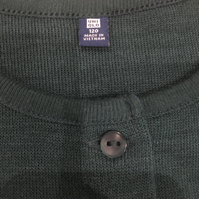 UNIQLO(ユニクロ)のユニクロ カーディガン 120  キッズ/ベビー/マタニティのキッズ服女の子用(90cm~)(カーディガン)の商品写真