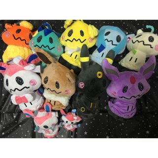 ポケモン - 【☆特大☆ミミッキュ・ブイズ 全種類セット】新品9匹