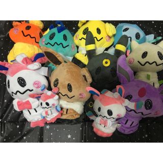 ポケモン イーブイ ブイズ ミミッキュ ぬいぐるみ 9体セット-