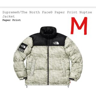 シュプリーム(Supreme)のSupreme The North Face Paper Print(ダウンジャケット)