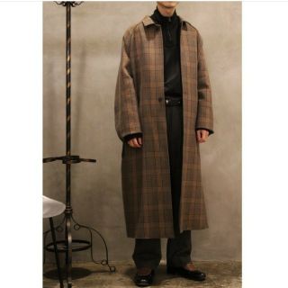 sunsea サンシー 19AW Caramel Check Coat コート