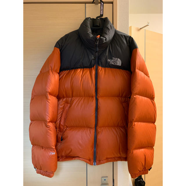 極美品！！THE NORTH FACE ダウンジャケット マンゴーカラー