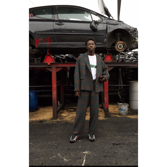 ジョジョ　jieda19aw  tuck slacks サイズ１