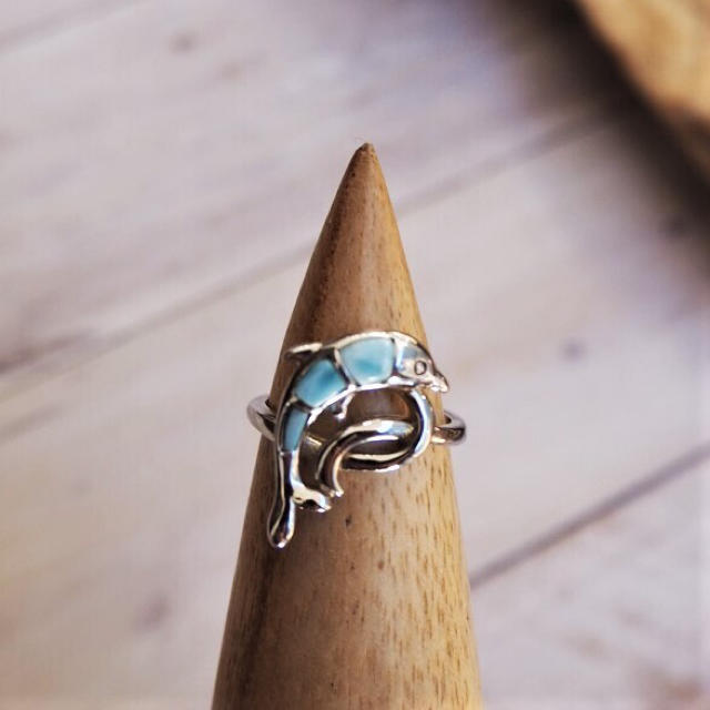 Larimar Ring Dolphin《SILVER925》18388971