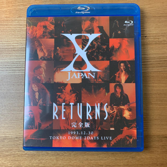 「X JAPAN/X JAPAN RETURNS 完全版 1993.12.30」