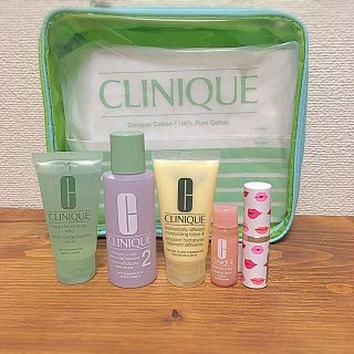 クリニーク(CLINIQUE)の新品　クリニークスキンケアトライアルセット(サンプル/トライアルキット)