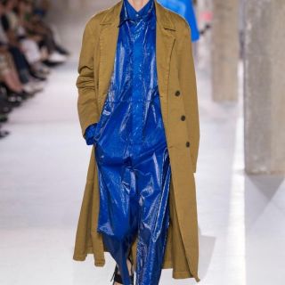 ドリスヴァンノッテン 19SS ロングコート カーキ