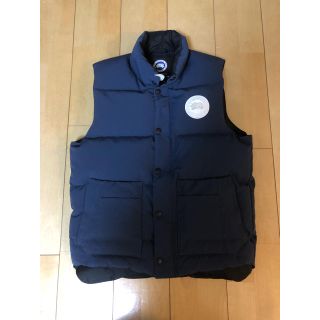 カナダグース(CANADA GOOSE)のトリコロール様専用　カナダグース ダウンベスト エディフィス別注 ネイビー (ダウンベスト)