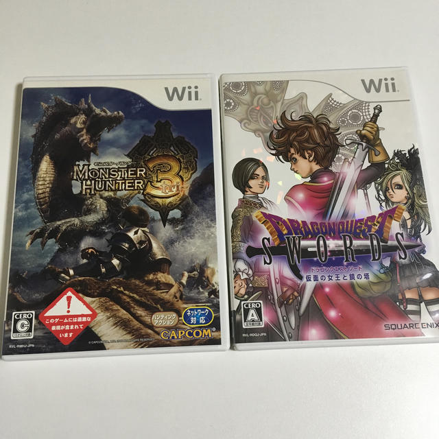 Wii - 任天堂 wii ソフト 2本セットの通販 by akya's shop｜ウィーならラクマ