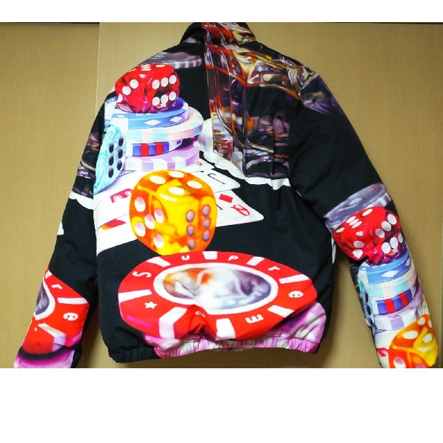 Supreme カジノダウンジャケット M 大人気新品 vivacf.net