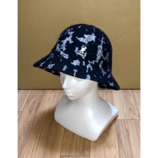 カンゴール(KANGOL)の美品 KANGOL Marbled Casual バケットハット マーブル L(ハット)