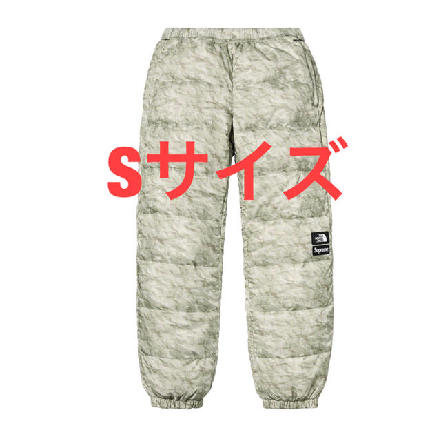 Supreme Paper Print Nuptse Pant Sサイズ