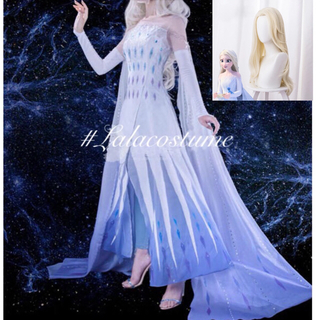 精霊エルサ アナと雪の女王2 エルサ シークレットハニー ドレス-