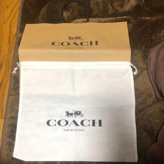 コーチ(COACH)のcoach ショップ紙袋 不織布バッグセット(ショップ袋)