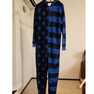 エイチアンドエム(H&M)のH&M　新品タグ付◆フリース素材　オールインワン◆キッズ170　レディースＬ(ルームウェア)