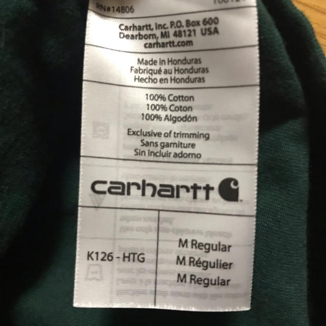 carhartt(カーハート)のcarhartt ビッグシルエット 長袖 ポケットTシャツ メンズのトップス(シャツ)の商品写真