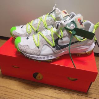 ナイキ(NIKE)のoff-white × NIKE  ZOOM TERRA KIGER(スニーカー)