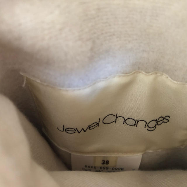 Jewel Changes(ジュエルチェンジズ)のジュエルチェンジズ フェイクムートン コート レディースのジャケット/アウター(ロングコート)の商品写真