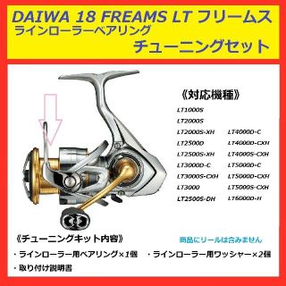 ダイワ(DAIWA)の◇ DAIWA FREAMS フリームス ラインローラー ベアリング セット(ルアー用品)