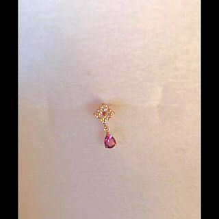 美品☆アメジスト ピアス 片耳
