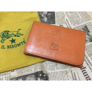 イルビゾンテ(IL BISONTE)の期間限定価格 イルビゾンテ 正規品 名刺入れ カードケース 公式9900円(名刺入れ/定期入れ)