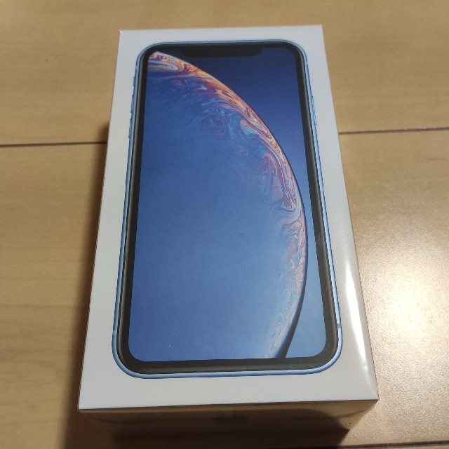 ★新品未使用未開封★iPhone xr 128GB　ブルー　simフリー申請済みスマホ/家電/カメラ