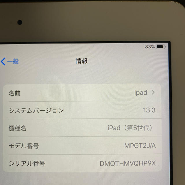 Apple iPad 第5世代　Air jacket付