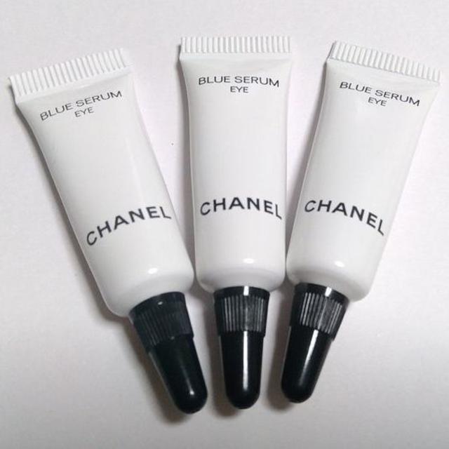 CHANEL(シャネル)の3本 送込 ブルーセラム アイ 目もと 美容液 サンプル  コスメ/美容のスキンケア/基礎化粧品(美容液)の商品写真