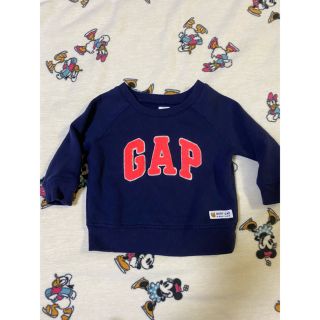 ベビーギャップ(babyGAP)のbaby GAP  ロゴトレーナー(トレーナー)