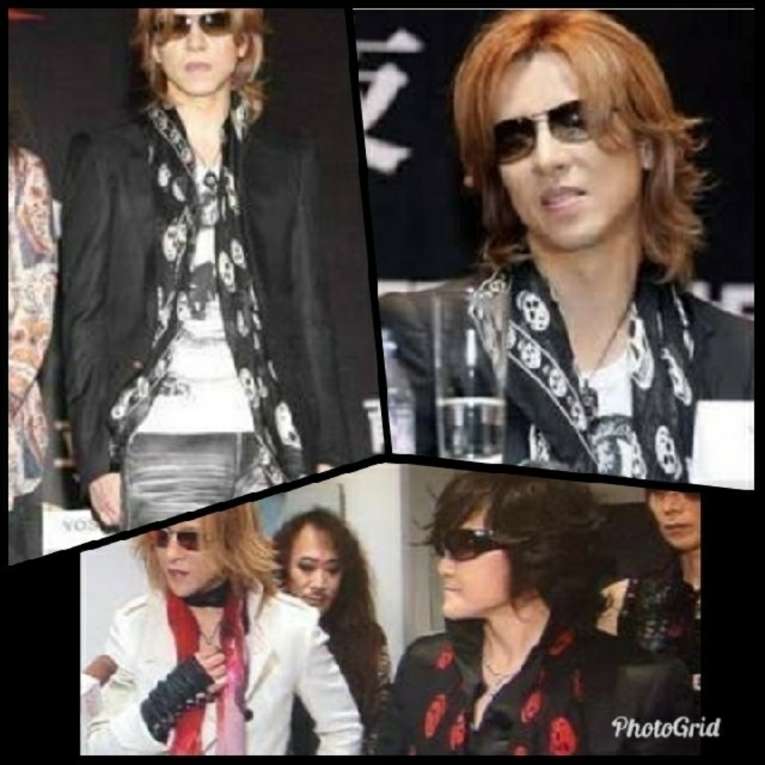 Alexander McQueen - XJAPAN YOSHIKI着 TOSHI着スカーフ