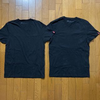 リーバイス(Levi's)の黒Tシャツ×2枚(Tシャツ/カットソー(半袖/袖なし))