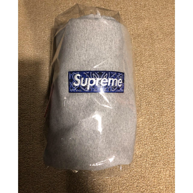 Supreme Bandana Box Logo gray M