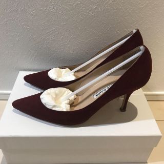 マノロブラニク(MANOLO BLAHNIK)のCP様マノロブラニク  キエッタ　ボルドー37.5(ハイヒール/パンプス)