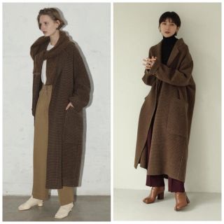 トゥデイフル(TODAYFUL)のtodayful  2019aw 新品タグ有Over Check Coat 36(ロングコート)