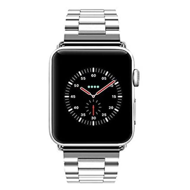 Apple Watch(アップルウォッチ)のApple Watch用 42、44mm ステンレスバンド (シルバー) スマホ/家電/カメラのスマホ/家電/カメラ その他(その他)の商品写真